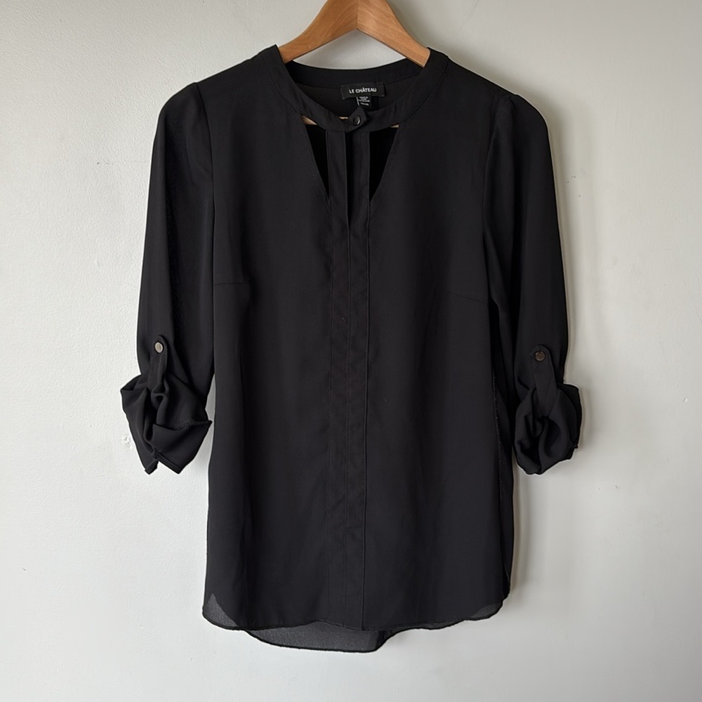 Le Château Women’s Sheer Blouse – Size XS - Picture 1 of 10